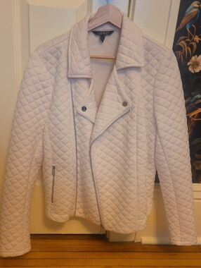 Ralph Lauren Quilted Light Pink Bomber Jacket